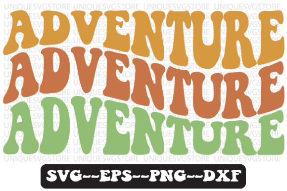 Adventure Quote Retro SVG Design: Graphics for Crafts Brands