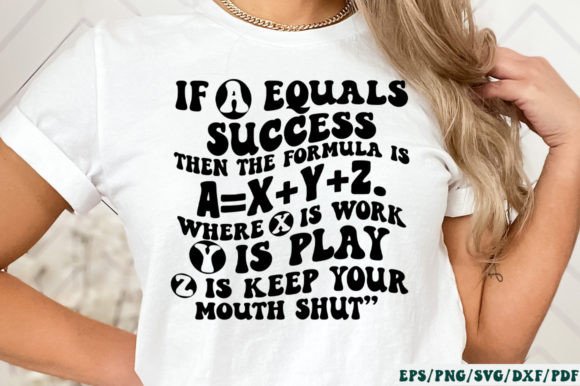 If a Equals Success: Retro Graphics for Crafts
