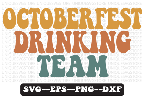 Octoberfest Drinking Team SVG Design